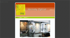Desktop Screenshot of hornsbyoptical.com
